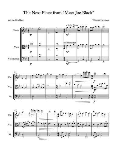 Meet Joe Black (arr. Alex Shor)