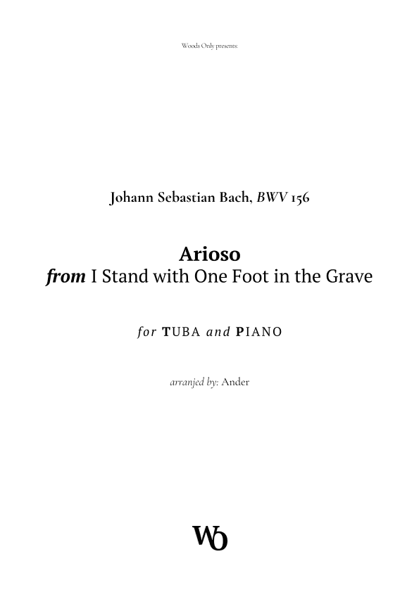 Arioso by Bach for Tuba (arr. Ander)