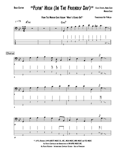 Flying High (in The Friendly Sky) (arr. Accubass)