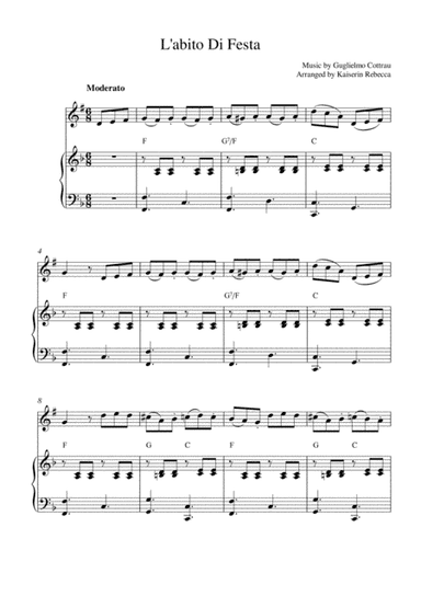 L'abito Di Festa (arr. Kaiserin Rebecca)