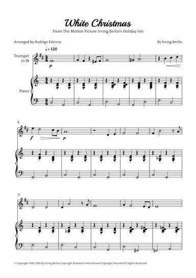White Christmas (arr. Rodrigo Faleiros)