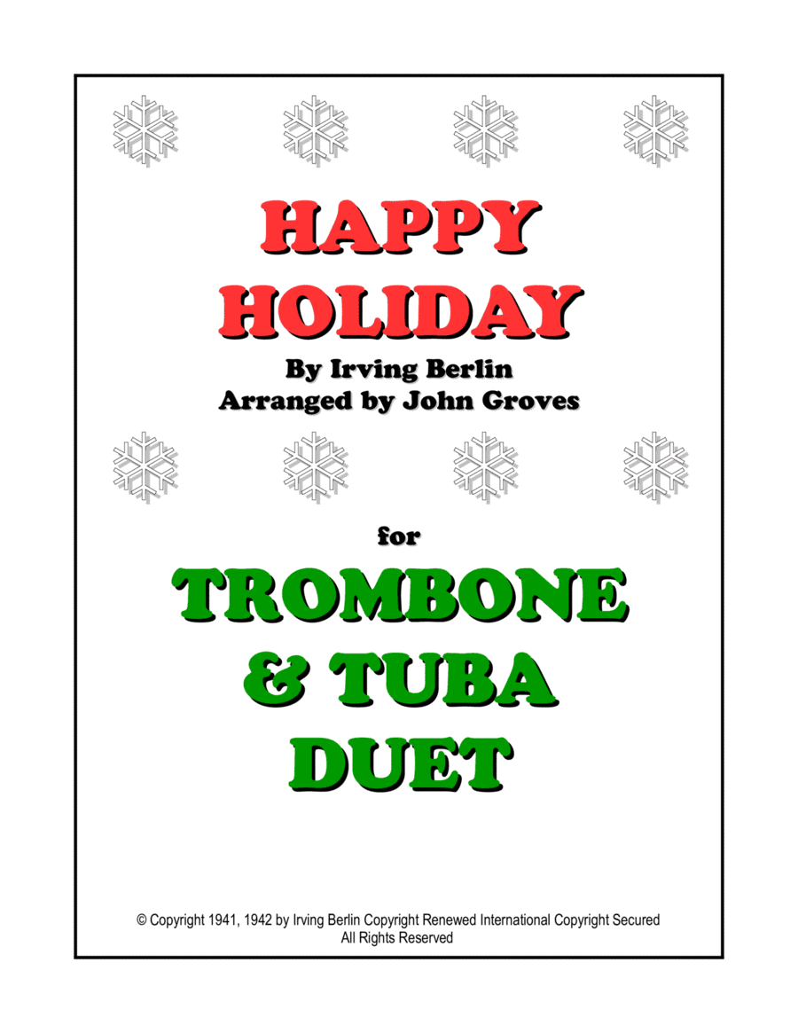 Happy Holiday (arr. John Groves)