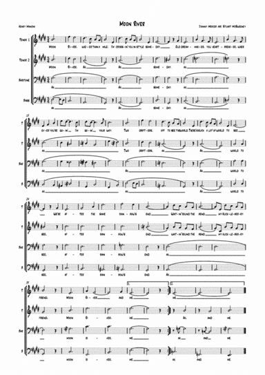 Moon River (arr. Stuart McSweeney)