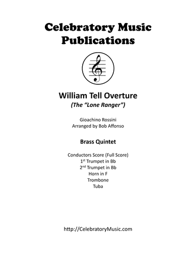William Tell Overture (arr. Bob Affonso)