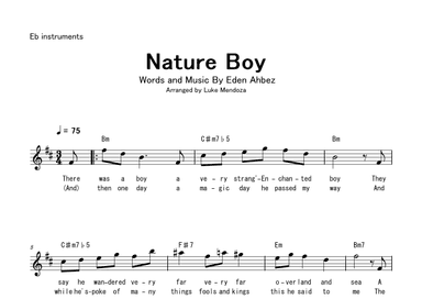 Nature Boy (arr. Luke Mendoza)