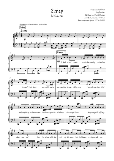 2step (arr. YOJA Music)