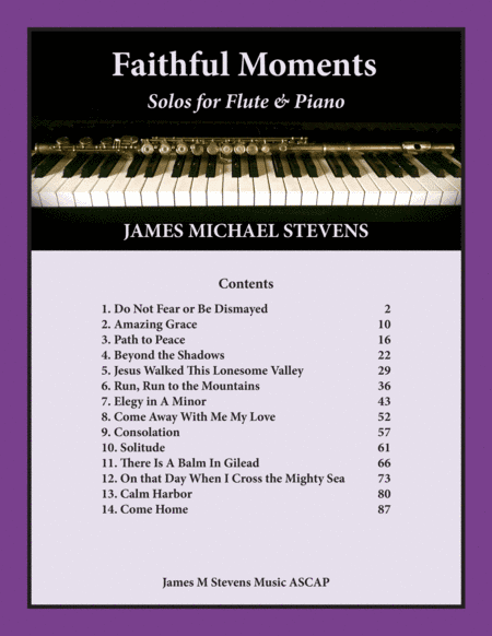 Faithful Moments - Flute & Piano Book