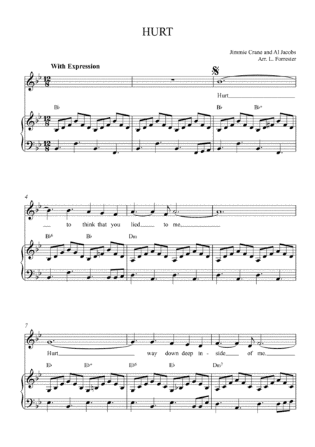 Hurt (arr. Liam Forrester)