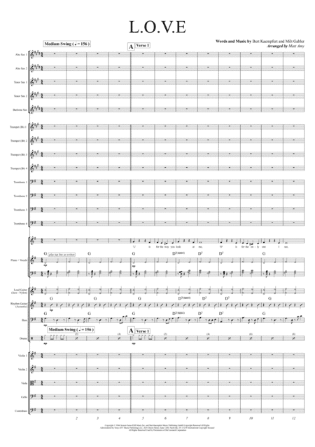 L-O-V-E (arr. Matt Amy)