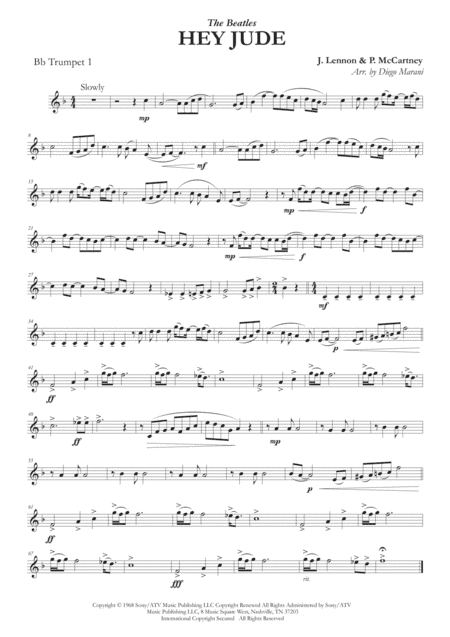 Hey Jude (arr. Diego Marani)