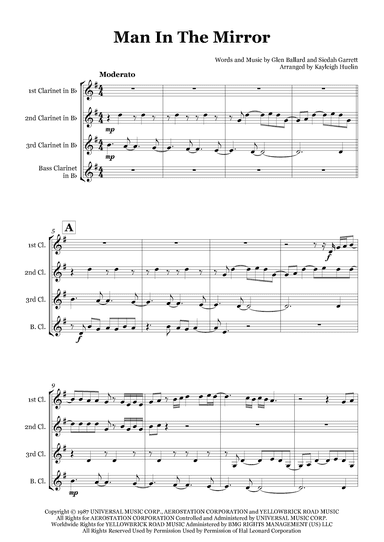 Man In The Mirror (arr. Kayleigh Huelin)