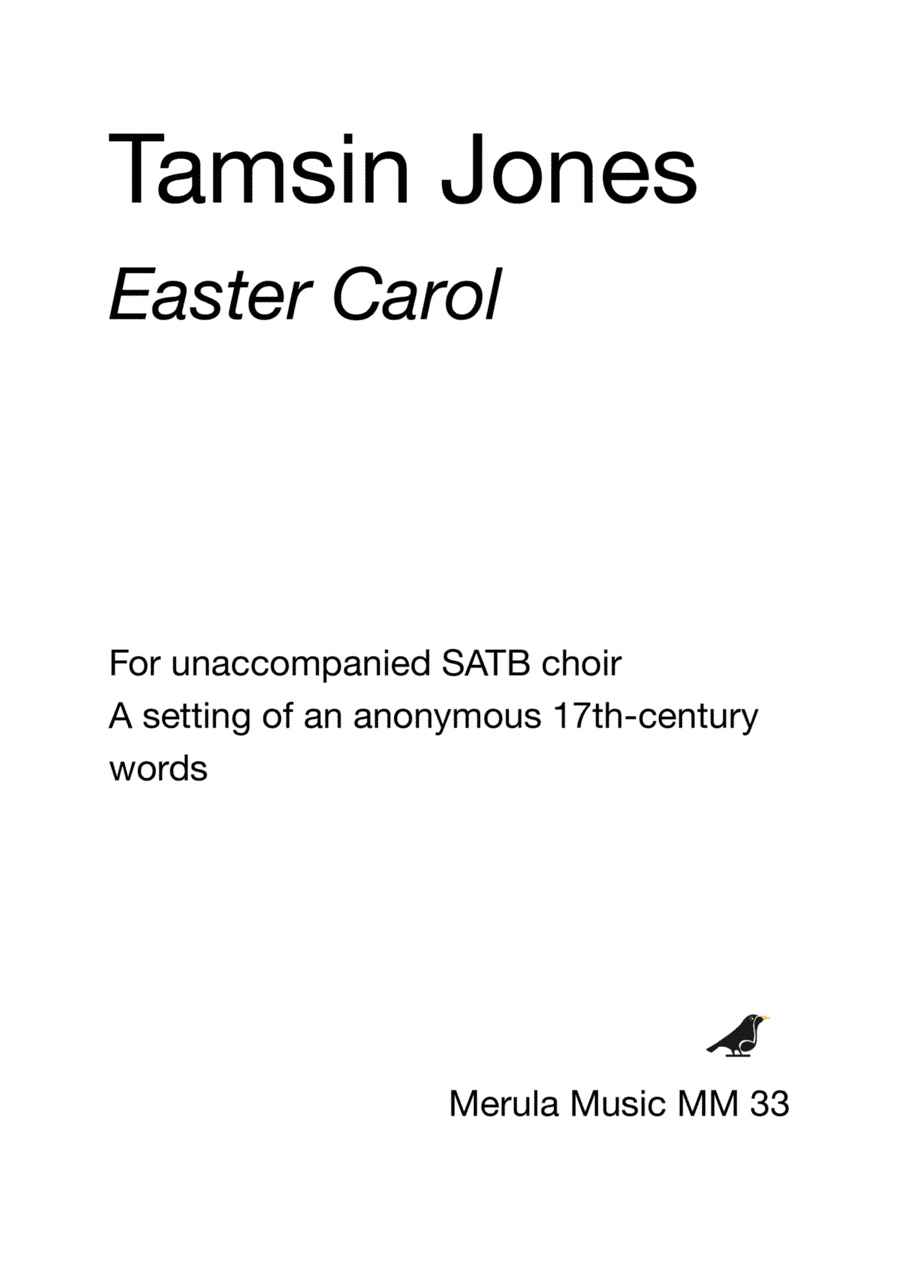 Easter Carol (With Laughing Cheer)