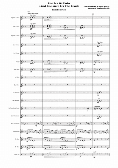 One For My Baby (and One More For The Road) (arr. Stephen Brodie)