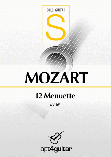 12 Menuette (arr. Roberto García)