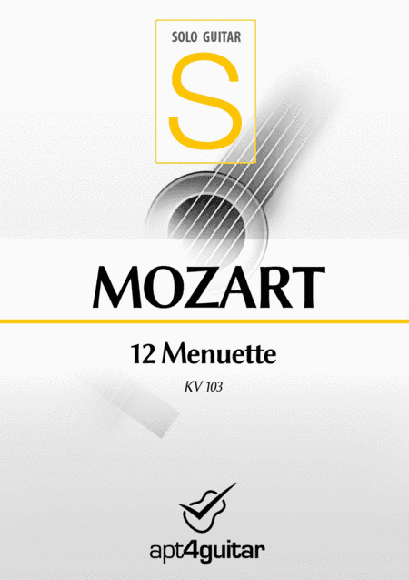 12 Menuette (arr. Roberto García)