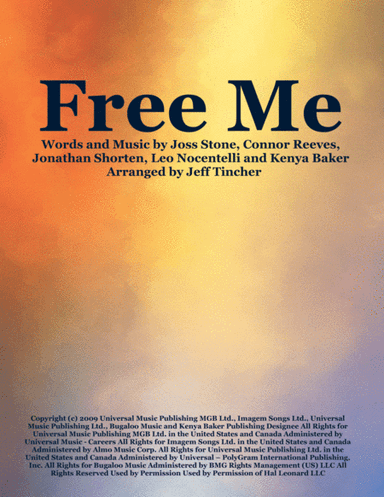 Free Me (arr. Jeff Tincher)