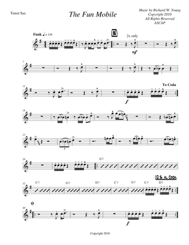 The Fun Mobile-Tenor Sax