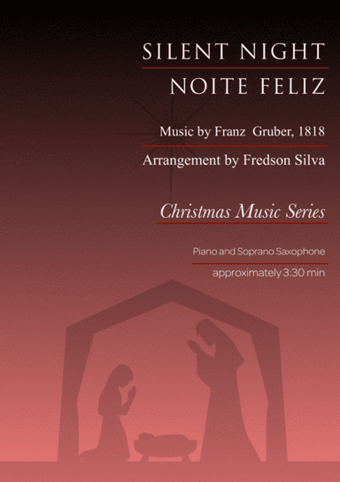 Silent Night for Piano and Soprano Saxophone (arr. Fredson Silva)