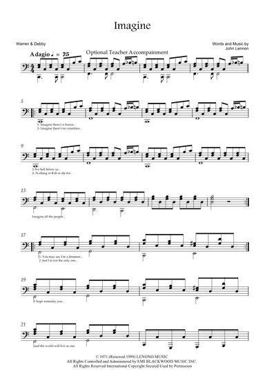 Imagine (arr. Warren & Debby)