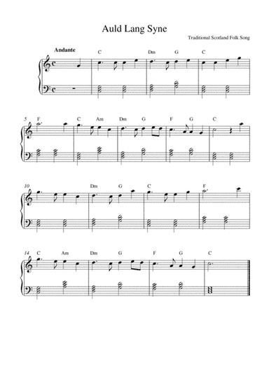 Auld Lang Syne (arr. Kaiserin Rebecca)