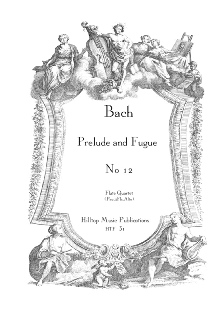 Prelude and Fugue No. 12 arr. Flute Quartet (arr. A. L. Wyver)