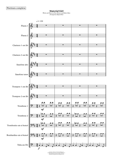 Material Girl (arr. Rafael Brito)