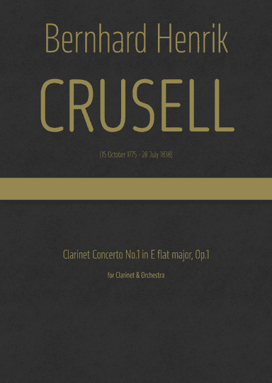 Crusell - Clarinet Concerto No.1 in E flat major, Op.1 (arr. J.G. Cucó Barber)