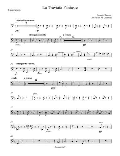 La Traviata Fantasie (Parts only) (arr. Nick Lacanski)