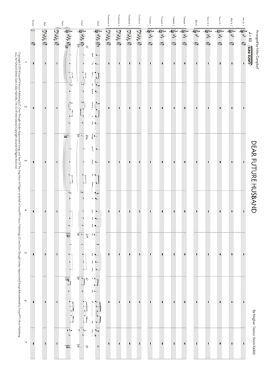 Dear Future Husband (arr. Mike Campbell)