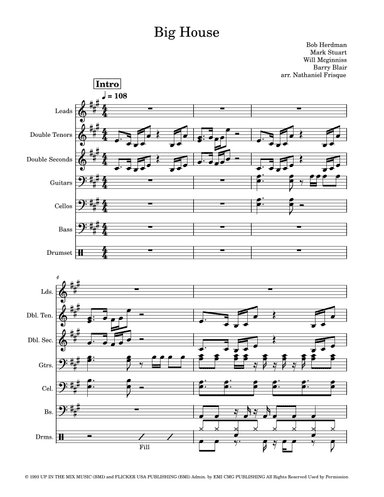Big House (arr. Nathaniel Frisque)
