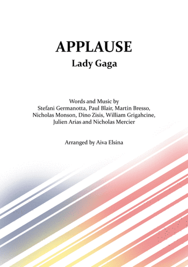 Applause (arr. Aiva Elsina)