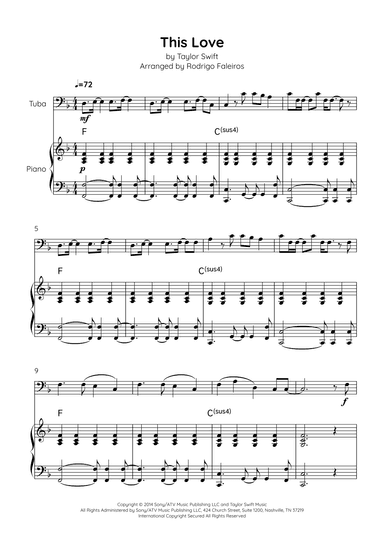 This Love (arr. Rodrigo Faleiros)