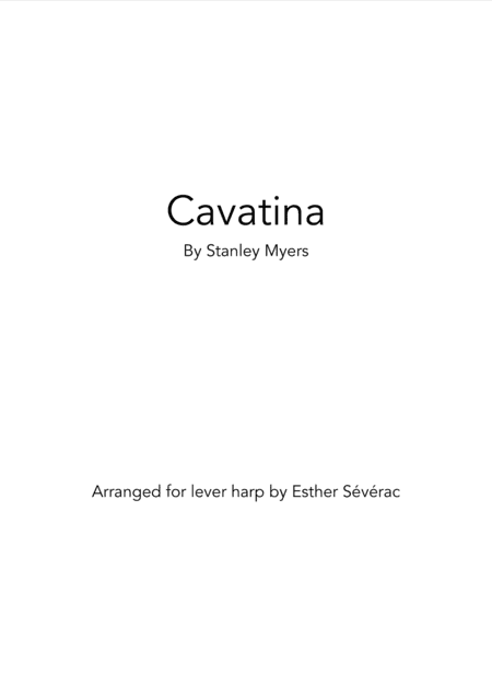 Cavatina (arr. Esther Sévérac)