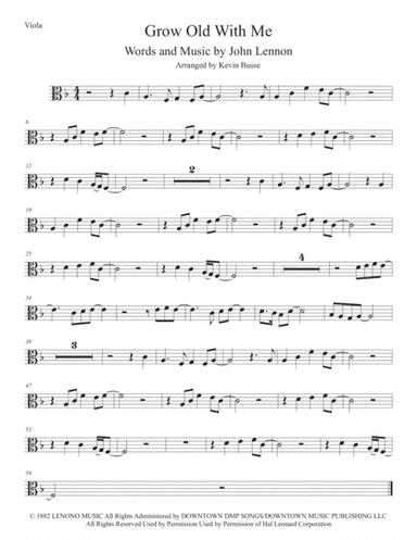 Grow Old With Me (arr. Kevin Busse)
