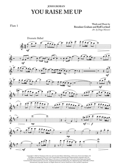 You Raise Me Up (arr. Diego Marani)