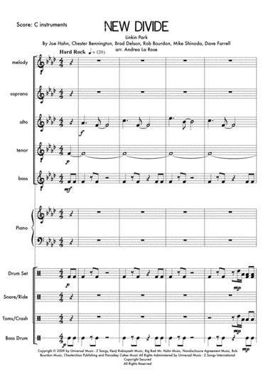 New Divide (arr. Andrea La Rose)