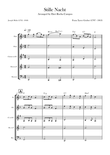Stille Nacht (arr. Davi Rocha Campos)