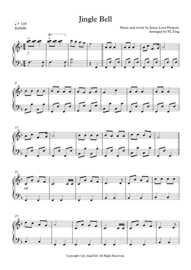 Jingle Bell (arr. PL Ting)