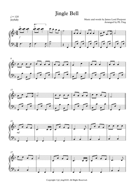 Jingle Bell (arr. PL Ting)