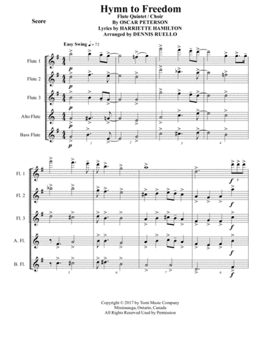 Hymn To Freedom (arr. Dennis Ruello)