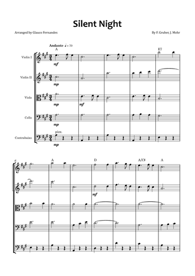 Silent Night (arr. Glauco Fernandes)