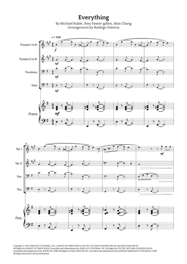 Everything (arr. Rodrigo Faleiros)