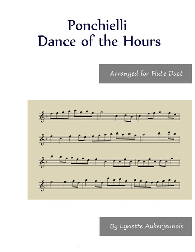 Dance of the Hours - Flute Duet (arr. Lynette Auberjeunois)