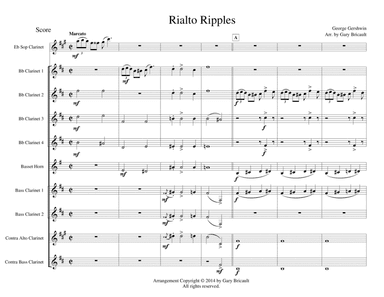 Rialto Ripples (arr. Gary Bricault)