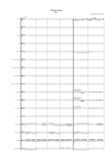 Thong Song (arr. Nyssa Sanguansri)