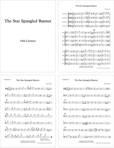 The Star Spangled Banner (National Anthem) (arr. James Gilbert)