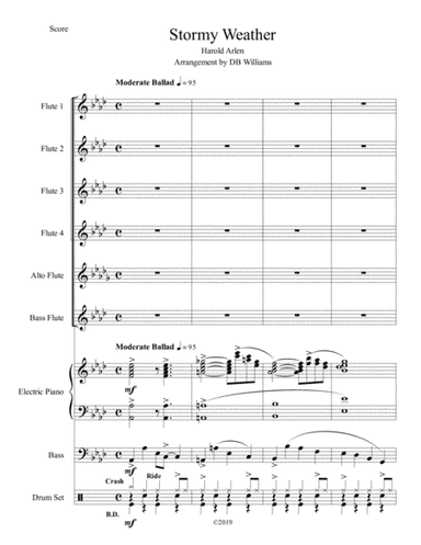 Stormy Weather (arr. DB Williams)
