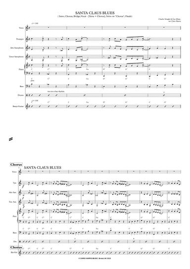 Santa Claus Blues (arr. Chris Harris)