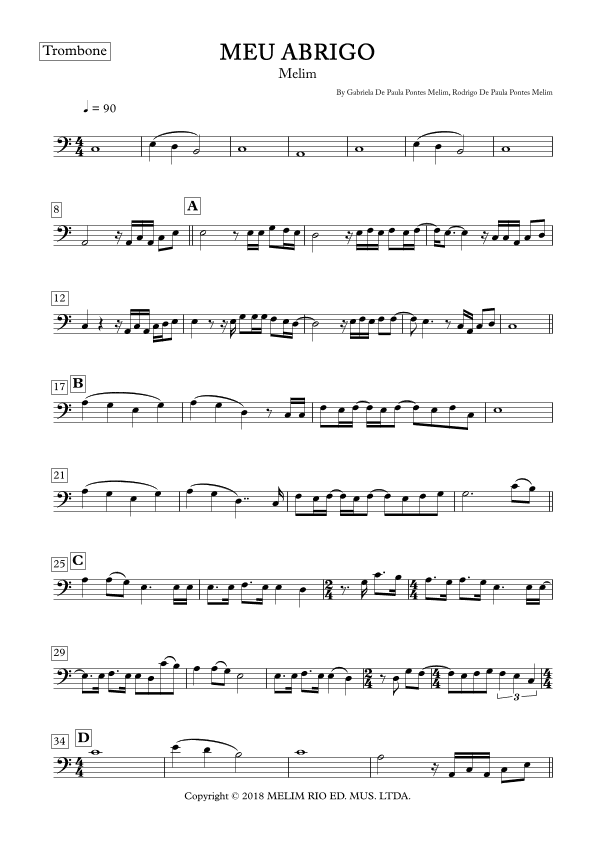 Meu Abrigo (arr. César Bortolucci)