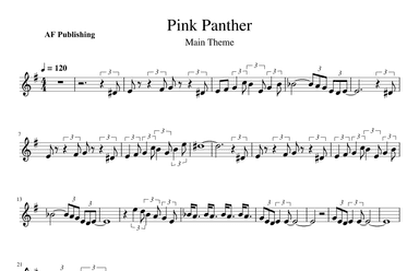 The Pink Panther (arr. AF PUBLISHING)